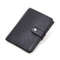 CONTACT'S Leather Wallet Luxury Male Genuine Leather Wallets Men Hasp Purse With Passcard Pocket and Card Holder High Quality