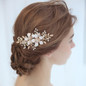 Bridal Hair Comb Clip Headband Wedding Hair Accessories Rhinestone Flower Bridal Hair Accessories Tiara Headband Head Jewelry
