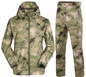 Tactical Soft Shell Fleece Jacket Men Winter Army Military Waterproof Suit Coats Outwear Camouflage Camo Shark Skin Jackets Set