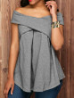 Off Shoulder Sexy T-Shirt