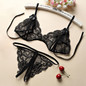 4pcs Babydoll Sexy Lingerie Set Open Bra Panties Garters Net Stockings Erotic Baby Doll Women Sexy Costumes Underwear Lenceria