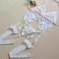4pcs Babydoll Sexy Lingerie Set Open Bra Panties Garters Net Stockings Erotic Baby Doll Women Sexy Costumes Underwear Lenceria