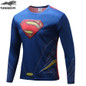Men Compression  Base Layer Long Sleeve shirt Thermal Under Top Fitness
