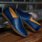Shoes - Fashion Handmade Leather Mens Slip On Loafers