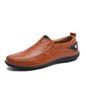 Men's Shoes - New Breathable Brand Loafers Men Leather Casual Shoes