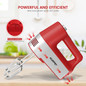 Kuopry Hand Mixer Electric, 5-Speed Handheld Mixer