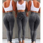 High Waist Skinny Jeans Women Streetwear Pencil Pants