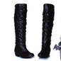 Low Heel Knee High Boots For Women