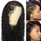Lace Front Wig Human Hair Wig Full Lace Wig Pre plucked Bleached Knots，Deep Curly | 100% Lace Front Wigs