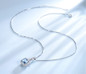 Sky Blue Topaz jewelry set - ring, pendant & stud earrings