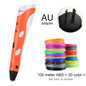 3D Pen Original DIY 3D Printing Pen With 100M ABS/PLA Filament
