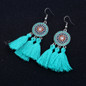 Fashion Bohemian Earrings Women Long Tassel Fringe Dangle Earrings Jewelry