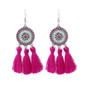 Fashion Bohemian Earrings Women Long Tassel Fringe Dangle Earrings Jewelry