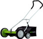 20-Inch 5-Blade Push Reel Lawn Mower with Grass Catcher, Self-propelled.