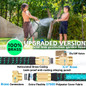 100 ft Expandable Garden Hose, Durable Outdoor Gardening Flexible Hose for Watering.