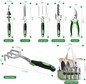 Garden Tool Set, with Soft Rubberized Non-Slip Handle, Garden Storage Tote Bag.