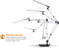 LED Dual Swing Arm Desk Lamp