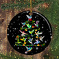 Ornament Hummingbird Ornament Christmas Tree Ornament Rustic Christmas Tree Decorations