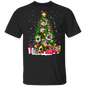 French Bulldog Christmas Tree T-Shirt Funny Xmas Christmas Shirt For Family Dog Lovers