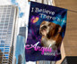 Bulldog I Believe There Are Angels Among Us Flag For Home Decor Wall Flag For Bedroom