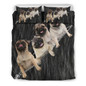 Lovely Pug Bedding Sets Duvet Cover Gifts For Dog Lover