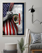 West Virginia Flag And American Flag Vertical Poster 4th Of July Poster Bedroom Wall Decor