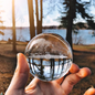 3D Solar System Crystal Ball