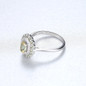 925 Sterling Silver Peridot Ring Jewelry