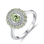 925 Sterling Silver Peridot Ring Jewelry