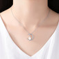 925 Sterling Silver Chains Necklace Natural Pearl Pendant