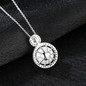 925 Sterling Silver Chains Necklace Natural Pearl Pendant