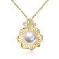 925 Sterling Silver Chains Necklace Natural Pearl Pendant