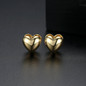 Gold Finish Fashion Jewelry Stud Earrings