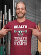 Short-Sleeve Men's T-Shirt Health & Hearts