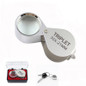 10x 20x 30x Jewelers Eye Magnifying Glass Magnifier Pocket Jewelry Loupe 21mm Jewelry Tools