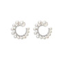 Circle Pearl Elegant Stud Earring