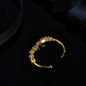 Yellow Gold Huggie Hoop Single Earring
