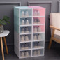 1 PC Thickened Drawer Shoe Storage Box Transparent Plastic Shoe Organizer Case Stackable Rectangle PP Shoe Boxes Organizer #15