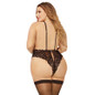 Plus Size Sexy lace one-piece sexy lingerie halter halter sexy lingerie