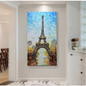 Large 3D canvas painting in the living room bedroom restaurant interior decoration picture wall art hand painted oil painting