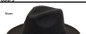Wide Brim Autumn Vintage Fedora Felt Hat