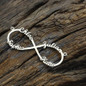 JOSEOD Custom 4 Name Necklace Infinity Necklace