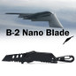 B-2 Bomber Nano Blade Utility Pocket Knife