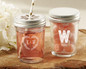 Personalized Printed Glass Mason Jar - Cheery and Chic (Set of 12)