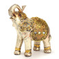7Pcs/Set Lucky Wealth Figurine Resin Crafts Elephant Statue Ornaments for Home Office Decoration