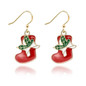 Christmas Santa Ear Studs Women Jewelry