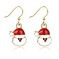 Christmas Santa Ear Studs Women Jewelry