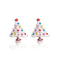 Christmas Santa Ear Studs Women Jewelry
