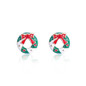 Christmas Santa Ear Studs Women Jewelry