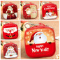 Three Styles Cute Santa Claus Gift Bag for Candy & Chocolate Supplies to Children